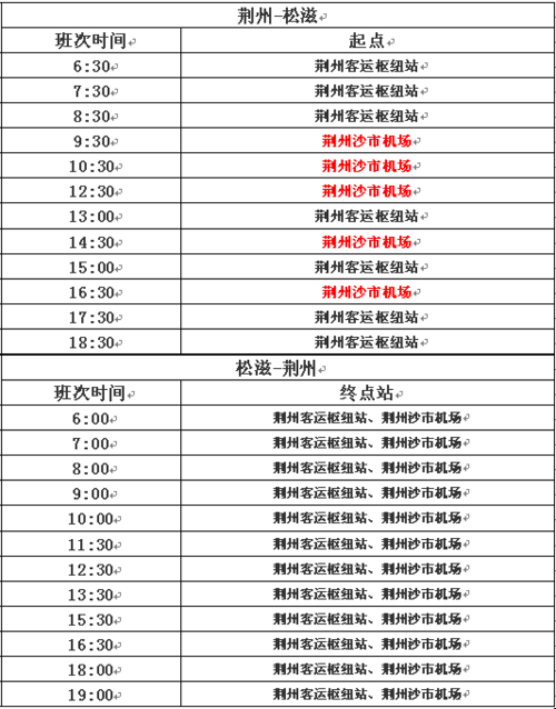 下了飞机就到家！荆州沙市机场直达松滋客运班线28日开通