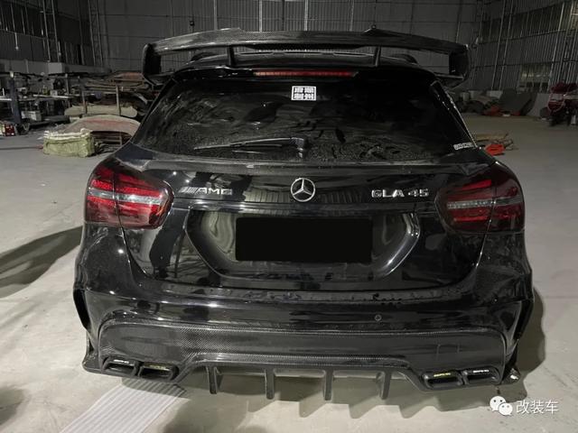 潮州车友的梅赛德斯-AMG GLA45，把玩车当副业就是爽