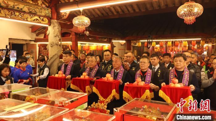 400余名台湾妈祖信众赴福建漳州进香谒祖